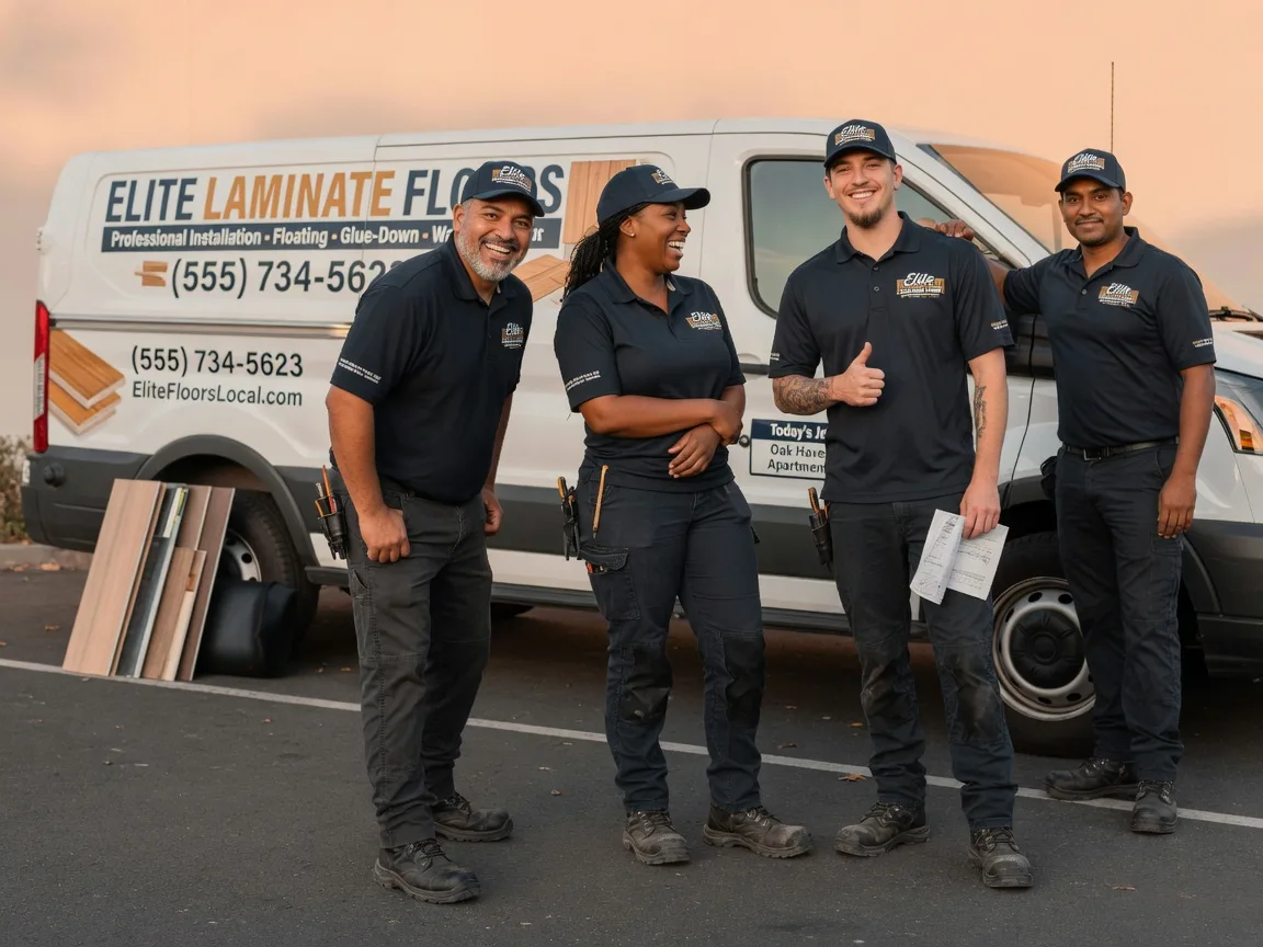 Laminate flooring installation company in Pioneer, OH